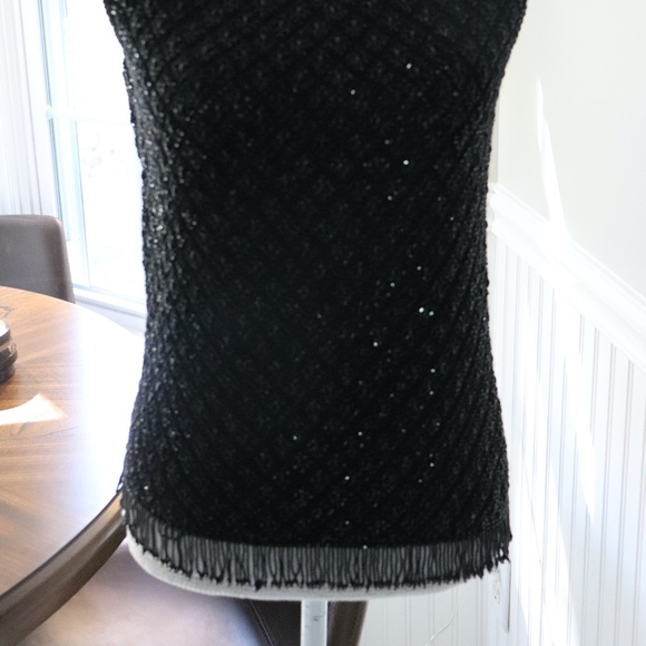 British Crown Colony Sequin Top (Vintage) - Picture 3 of 10